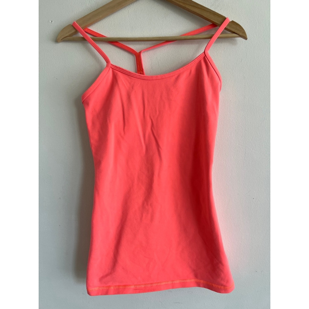 Lululemon Tank Top Size Unspecified Pink Orange